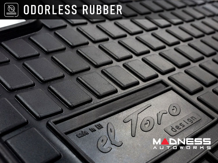 Jeep Wrangler JL Floor Liners - El Toro - Black - 4 Door (2018-2025)